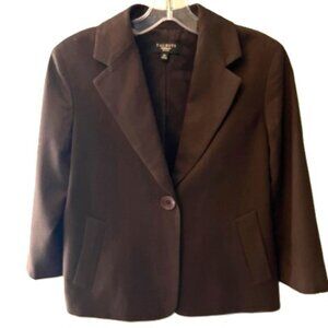 Brown Blazer from Talbots